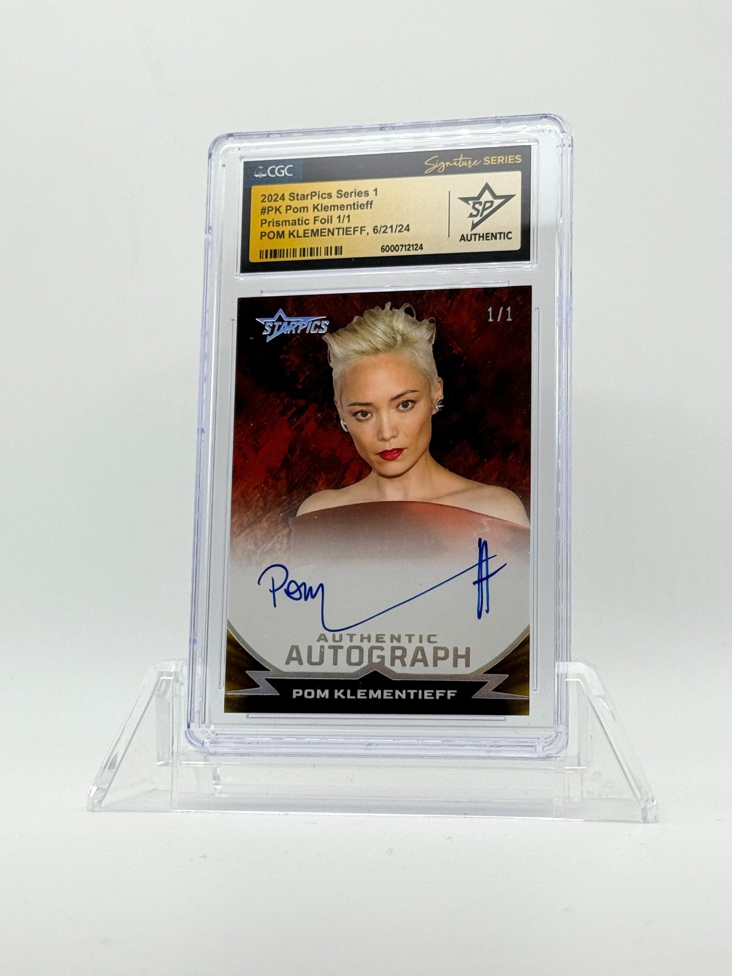 Pom Klementieff Autographed Trading Card - Limited Edition