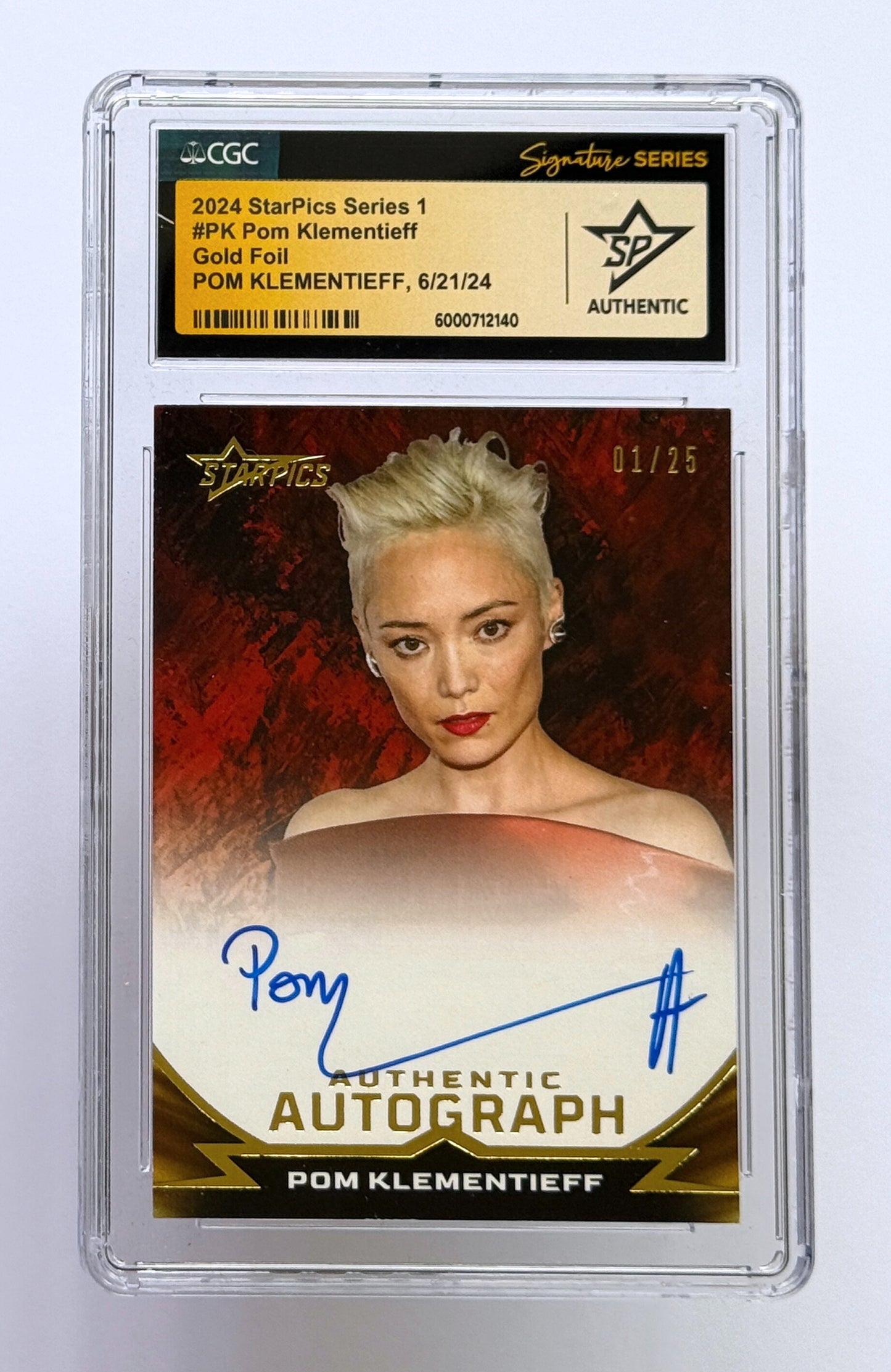 Pom Klementieff Autographed Trading Card - Limited Edition