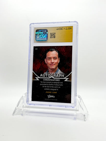 Jude Law Autographed Trading Card - Limited Edition Jude Law Autographed Trading Card - Limited Edition