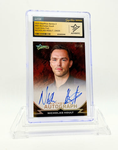 Nicholas Hoult Autographed Trading Card - Limited Edition