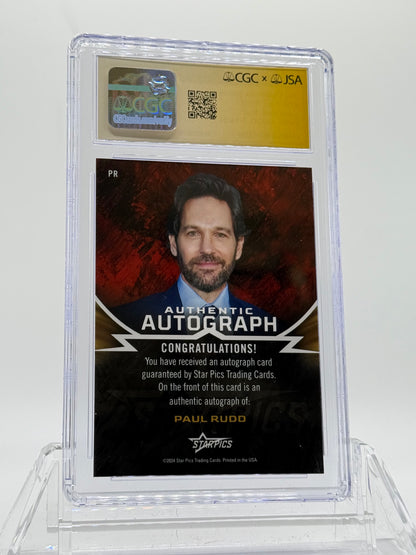 Paul Rudd Autographed Trading Card