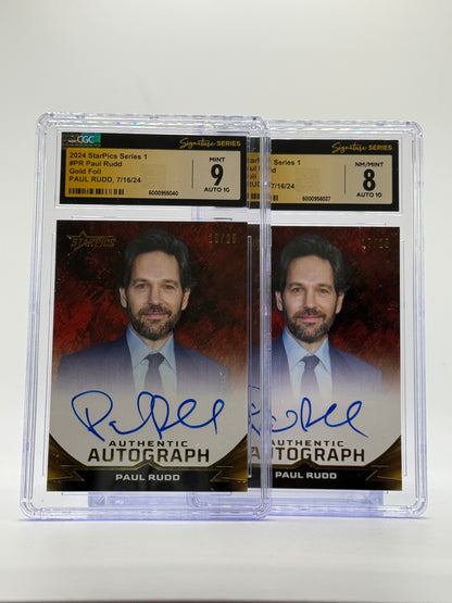 Paul Rudd Autographed Trading Card - Limited Edition