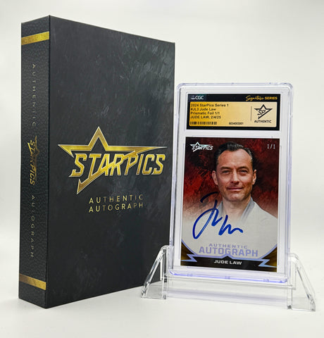 Jude Law Autographed Trading Card - Limited Edition